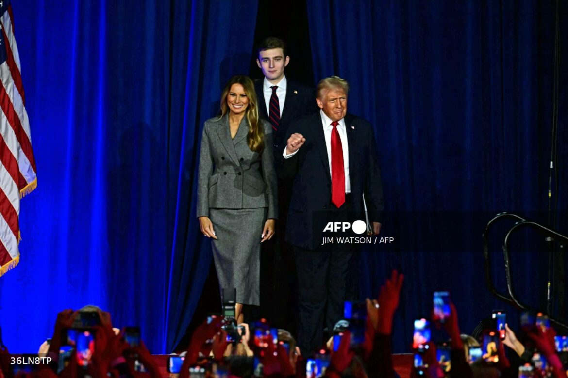 Presidente electo Trump suma 277 grandes electores y Harris 224, según medios de EEUU
