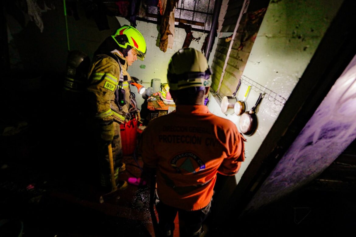Dos lesionados tras explosión de un tambo de gas
