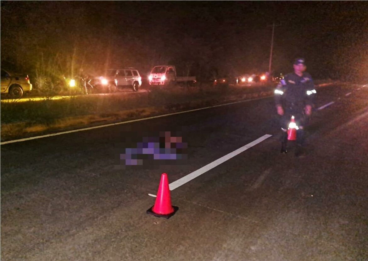Hombre murió tras ser atropellado por un vehículo en carretera hacia La Unión