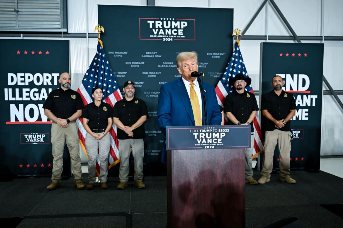 Trump dijo que usaría la fuerza militar contra los cárteles de la droga de México