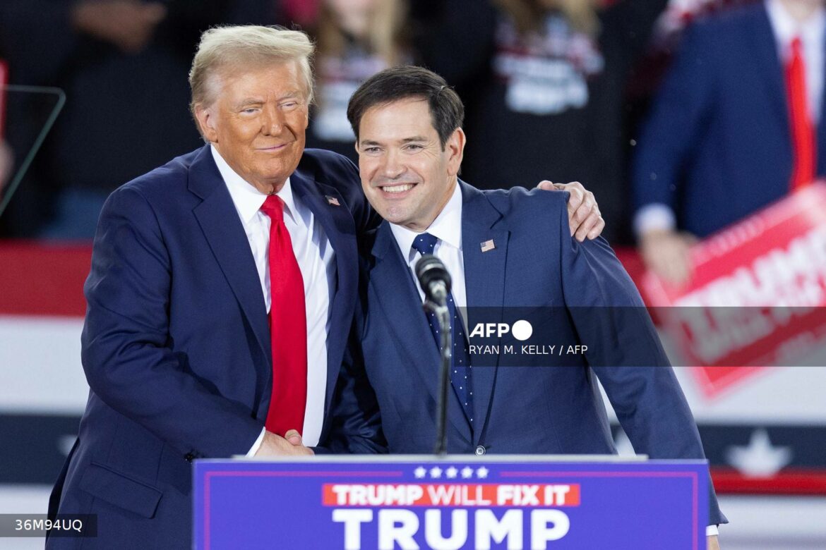Trump elige al senador estadounidense Marco Rubio como secretario de Estado