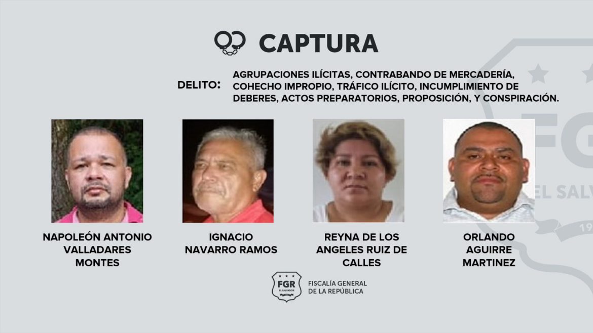 FGR acusa por más de cinco delitos, a 68 sujetos de una estructura de contrabando de mercadería