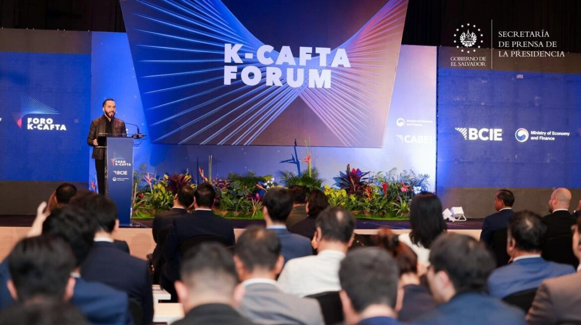 Primer foro empresarial BCIE-Corea: “Nos costó mucho poder virar del camino al despeñadero al que íbamos”, aseguró Bukele