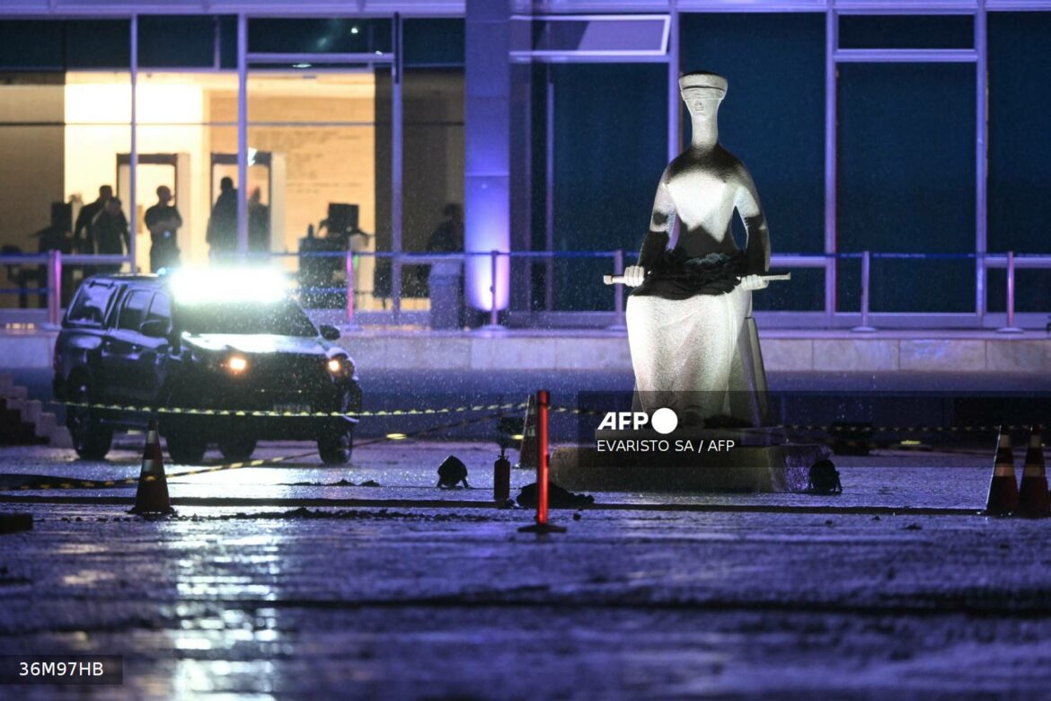 Hombre con explosivos falleció tras tratar de entrar en Supremo en Brasilia