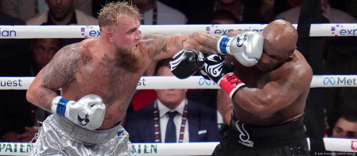 Tyson, derrotado ante Paul en su esperado regreso al ring