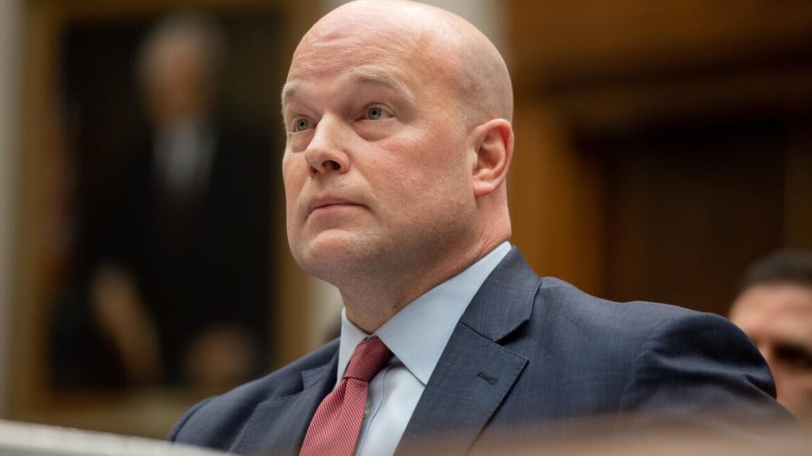 Trump elige a Matthew Whitaker como embajador ante la OTAN