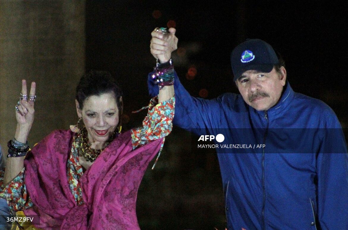 Ortega y su esposa con poder absoluto en Nicaragua tras reforma constitucional
