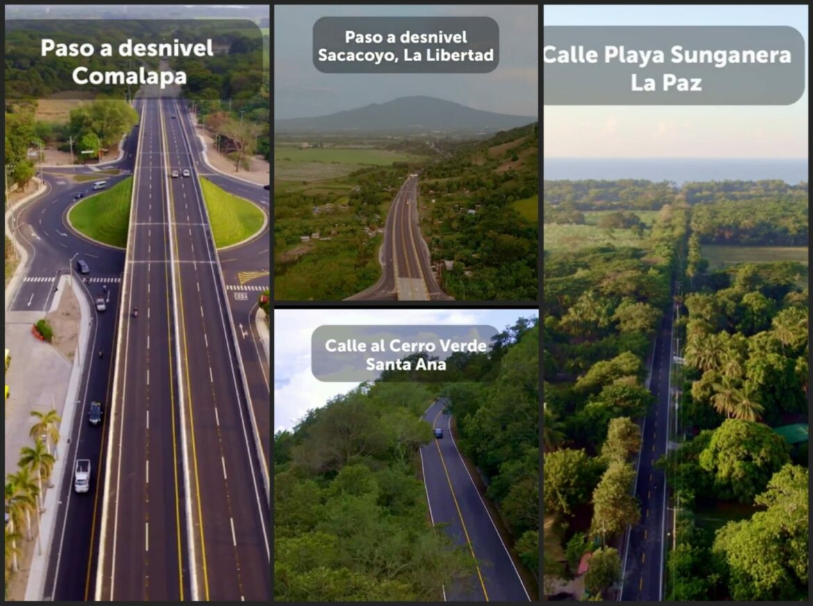 Presidente Bukele asegura que están realizando «la mayor inversión en carreteras y puentes» en El Salvador