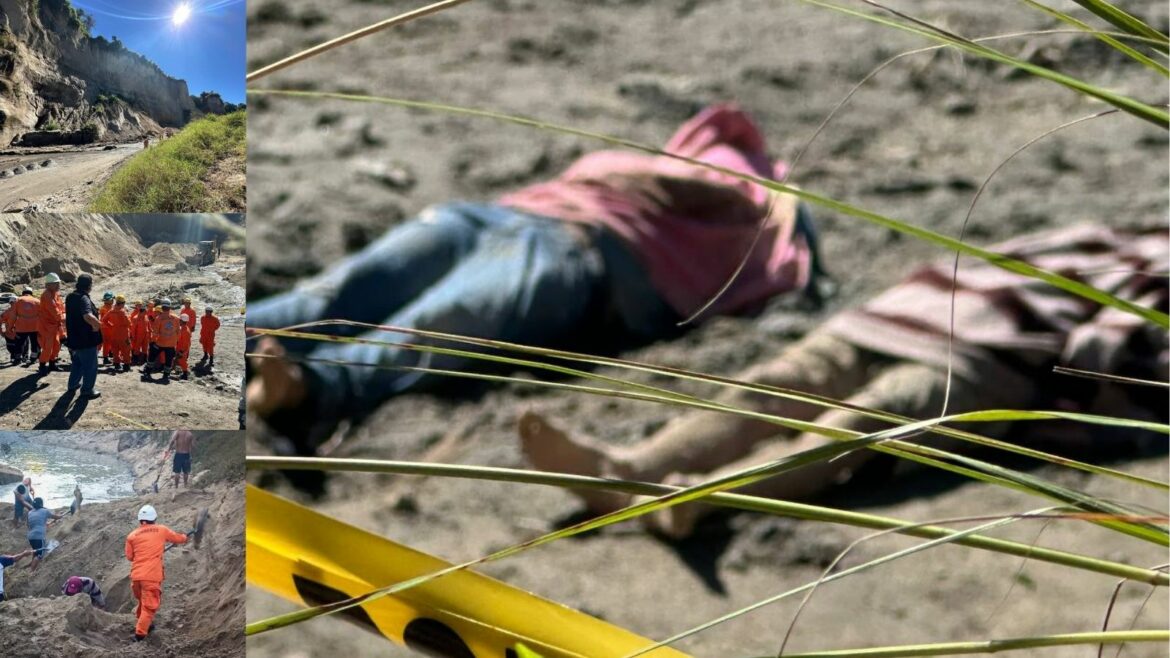 Tres fallecidos tras el colapso de un talud de tierra en Cuscatlán, según testigos algunos «lograron correrse»