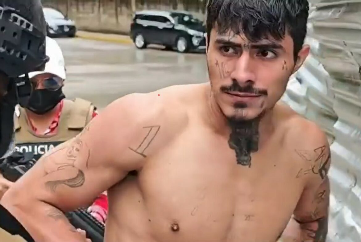 Autoridades hondureñas capturaron a un pandillero salvadoreño en Copán