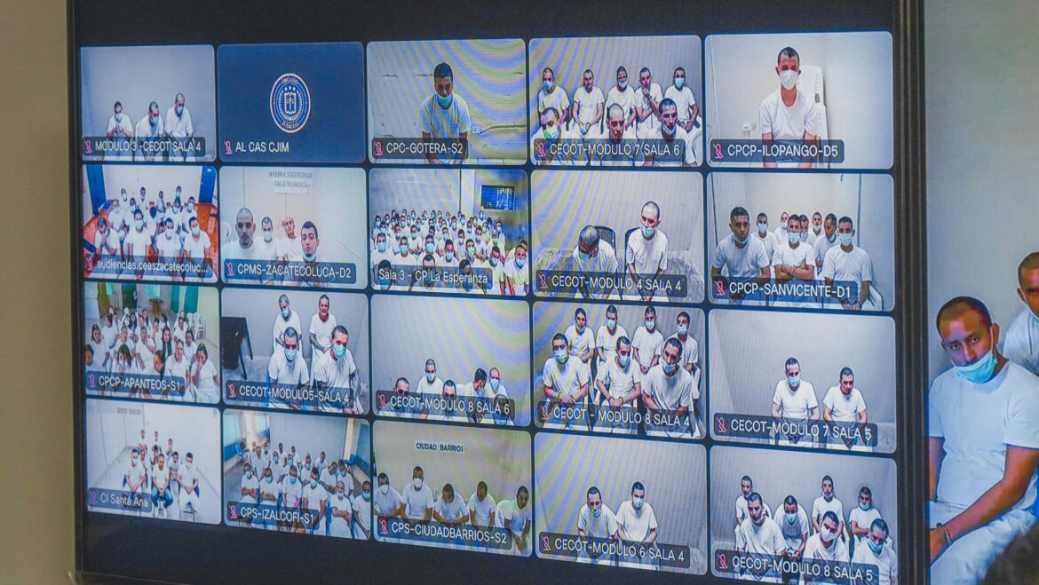 Realizan audiencia preliminar en contra de 218 miembros de la MS acusados de 42 homicidio