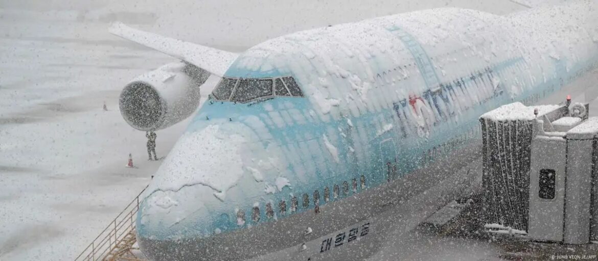 Corea del Sur vive una de las mayores nevadas de su historia