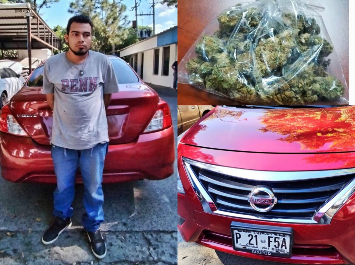 Detienen a sujeto por posesión y tenencia de drogas