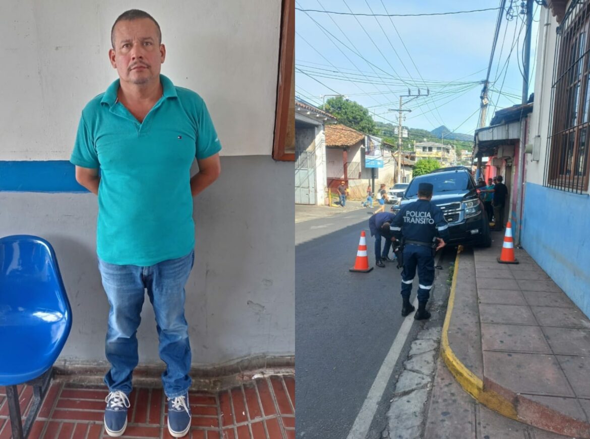 Capturan al responsable de atropellar a un señor en Chalatenango