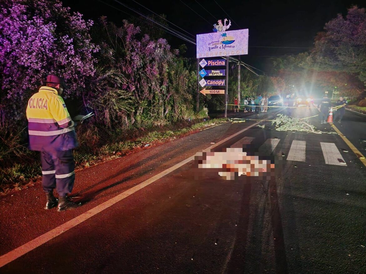 Un hombre falleció atropellado en Ahuachapán