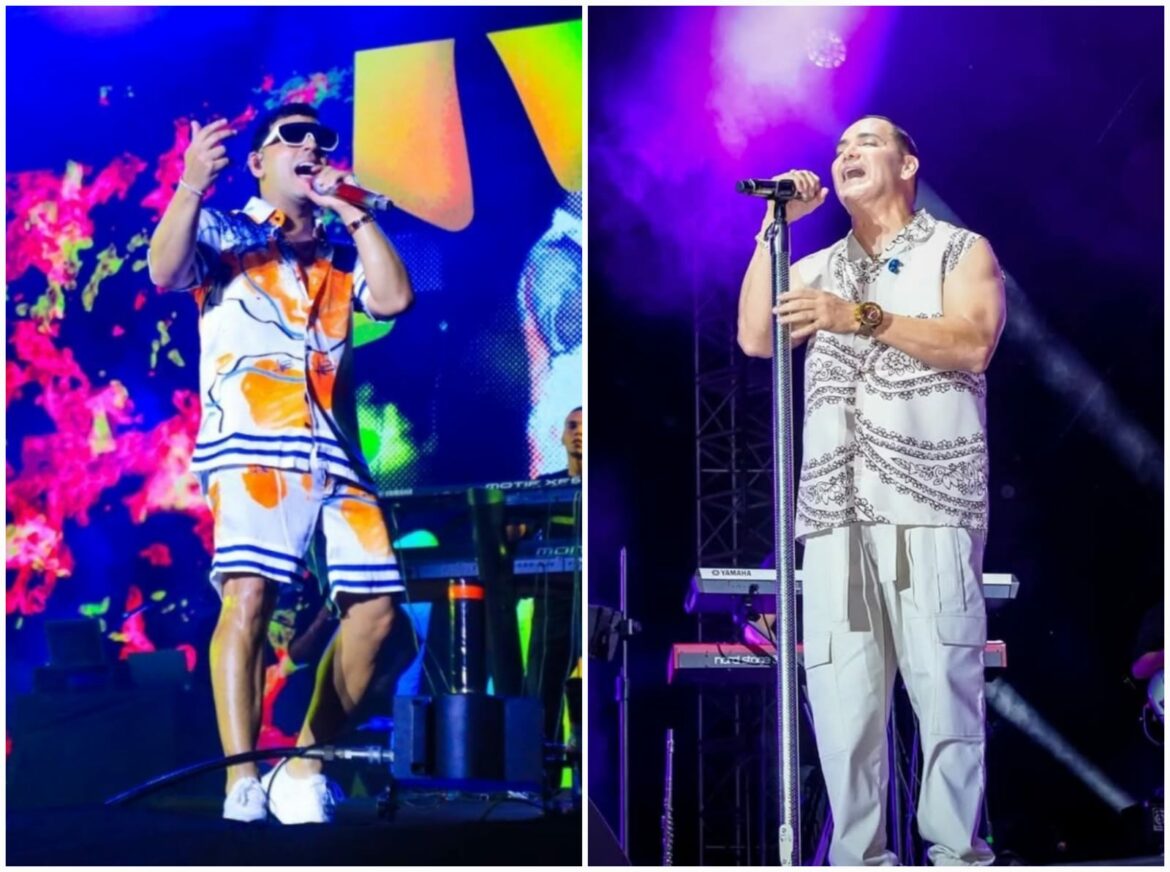 Tito el Bambino y el salsero Víctor Manuelle cerraron con éxito el Carnaval de San Miguel