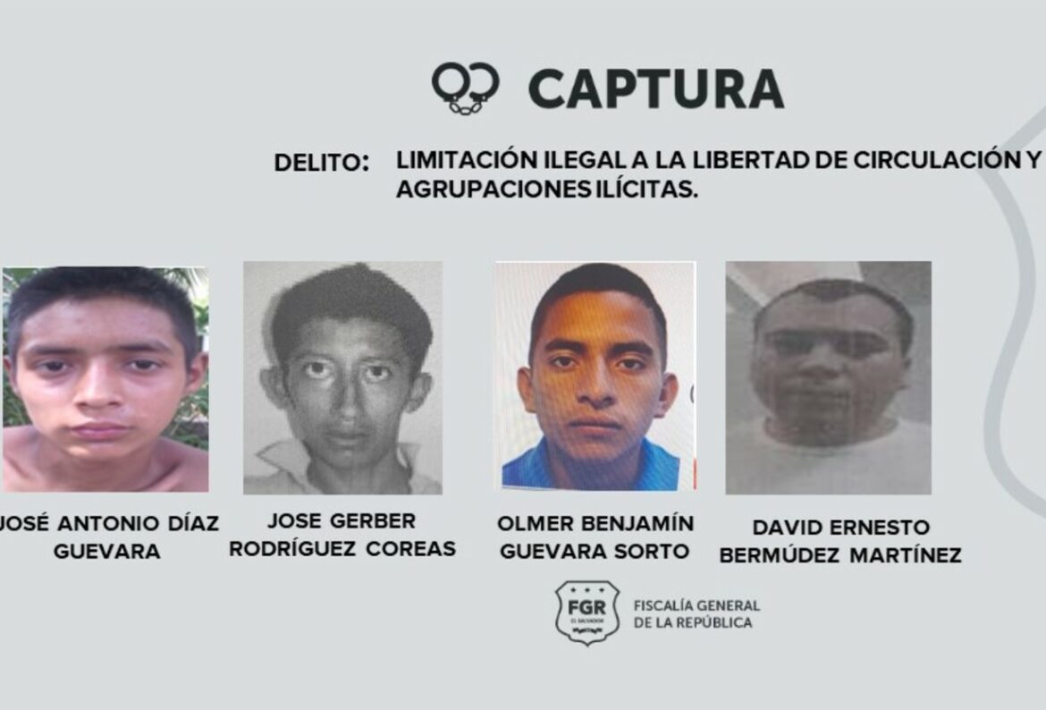 Pandilleros que amenazaron a dos familias para que abandonaran sus viviendas van a ser notificados por este y otros delitos