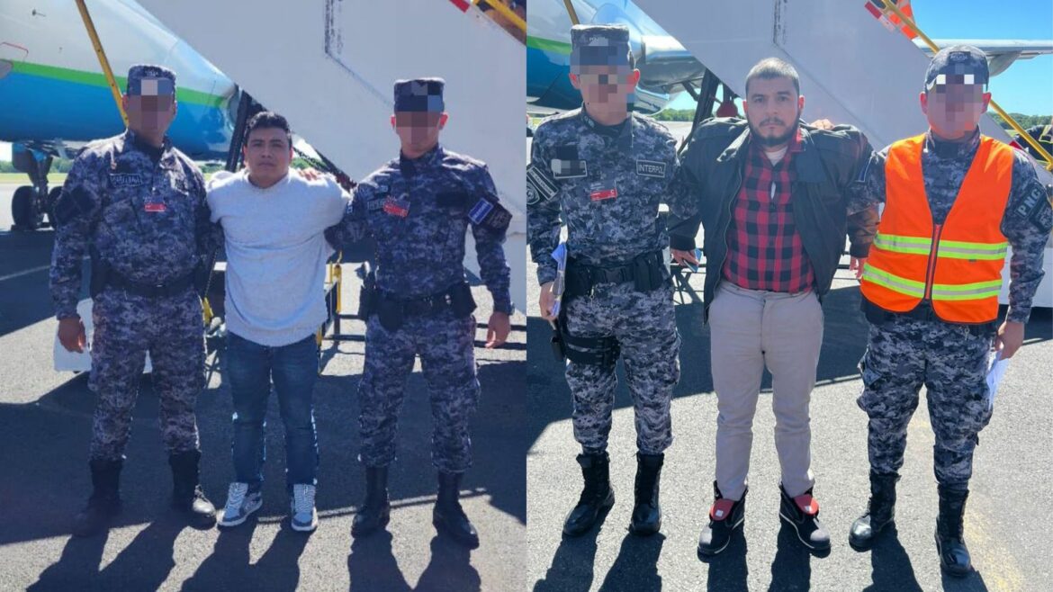 Capturados en el Aeropuerto Internacional de El Salvador por organizaciones terroristas, tráfico ilícito, robo y homicidio agravado