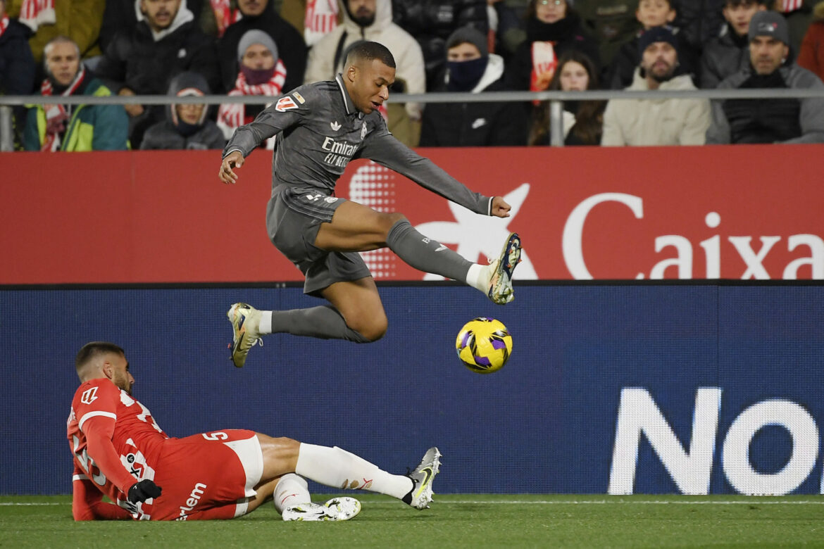 Bellingham y Mbappé dan triunfo a Real Madrid en Girona