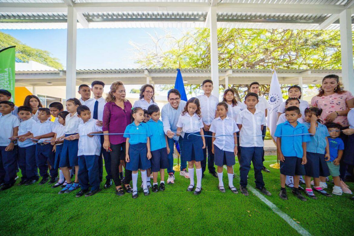 MINED inaugura el Centro Escolar Cantón El Salamo, en Sonsonate