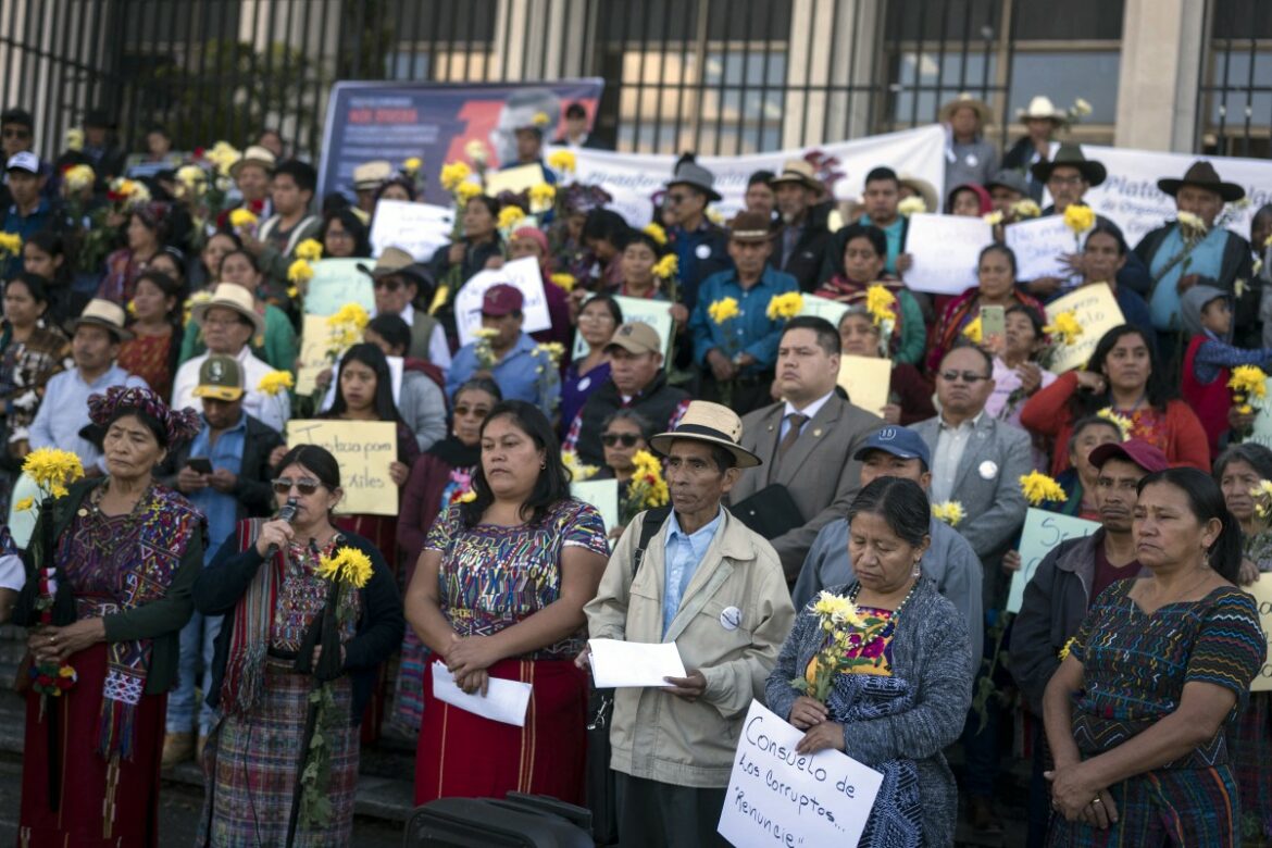 Indígenas de Guatemala piden justicia por matanzas en guerra civil