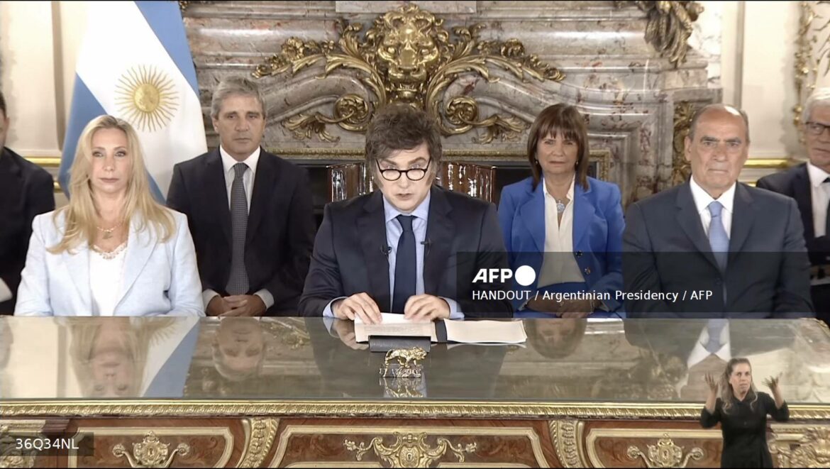 Milei promete que la inflación será un «mal recuerdo» en Argentina