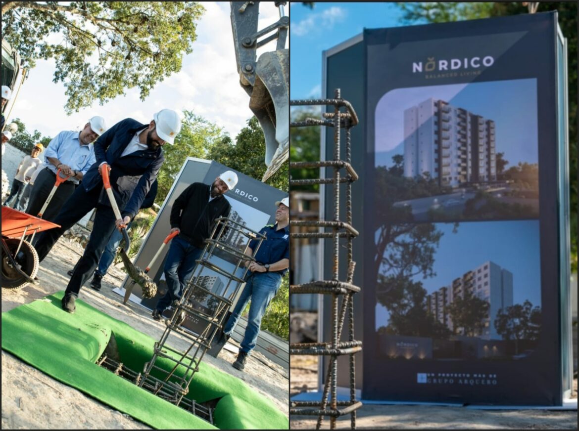 Colocan la primera piedra del moderno proyecto residencial Nórdicon en San Salvador