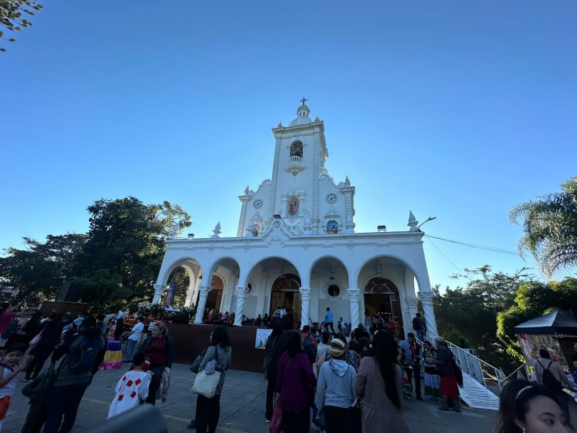 Fervor religioso en el Día de la Virgen de Guadalupe