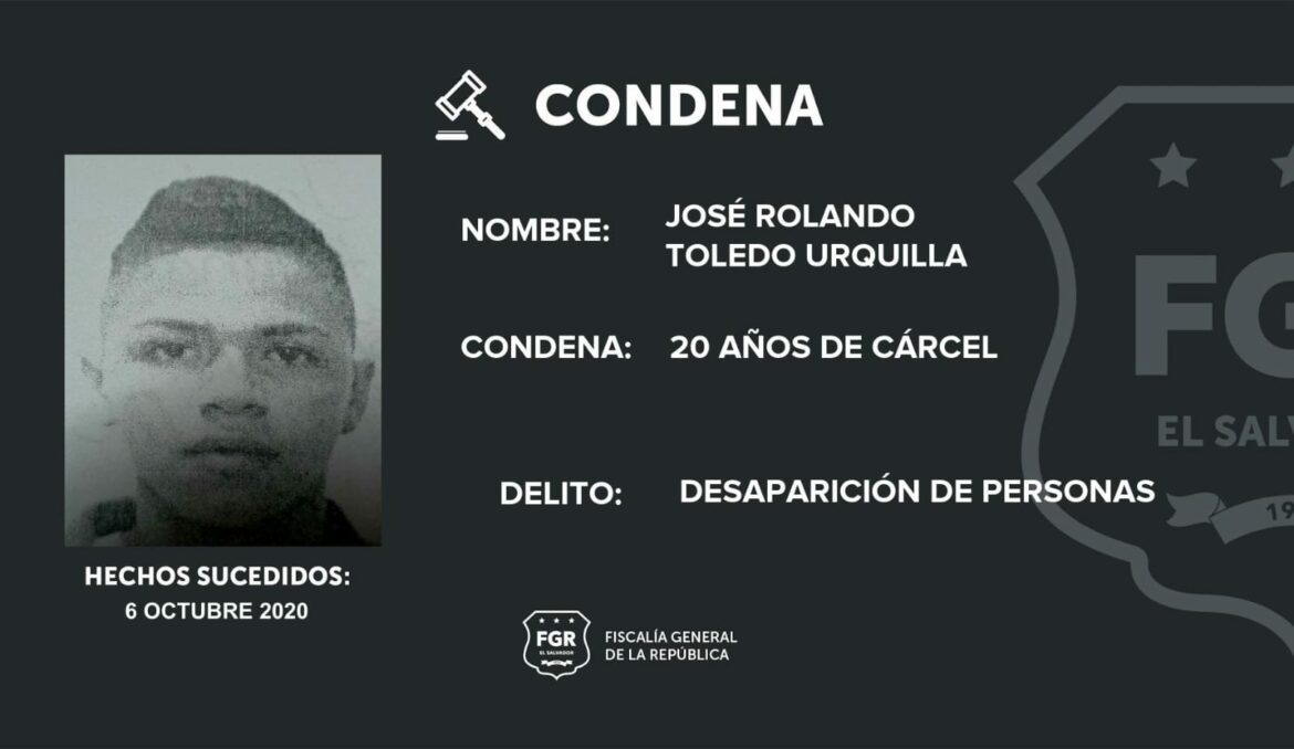 Hombre que participó en la desaparición de un repartidor de comida rápida pasará 20 años en prisión