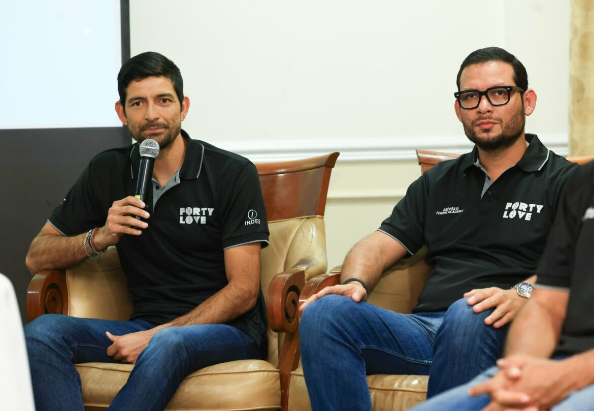El tenista Marcelo Arévalo presentó su proyecto Forty Love