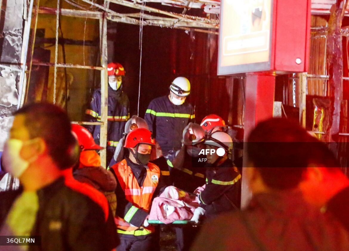 Once muertos por un incendio en un karaoke en la capital de Vietnam