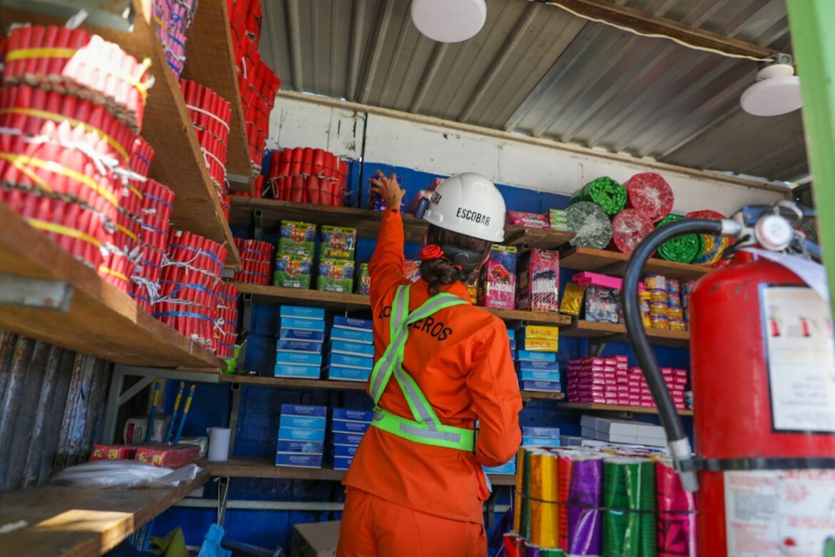 Protección Civil intensifica inspecciones en comercios de productos pirotécnicos a nivel nacional