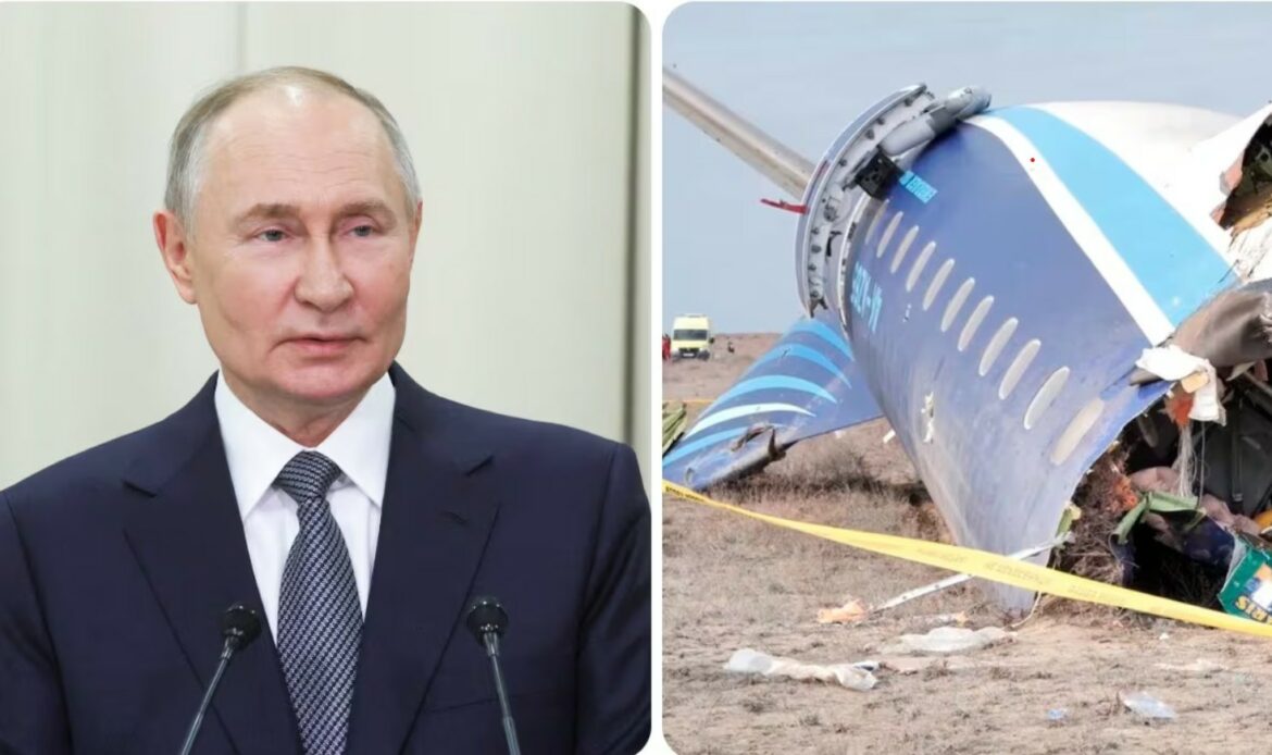 Putin admite que el sistema antiaéreo ruso estaba activo en el momento del accidente de avión azerbaiyano