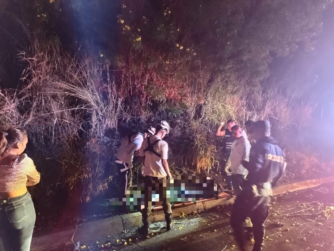Mujer falleció en accidente de tránsito en Los Chorros