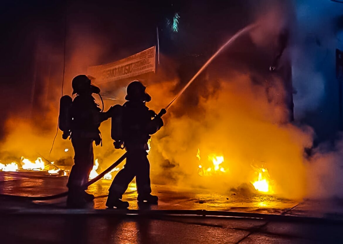 Incendios registrados en las últimas horas por Bomberos