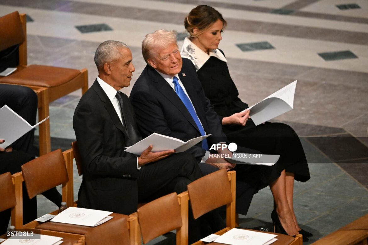Unidad efímera en EEUU durante el funeral de Estado de Carter