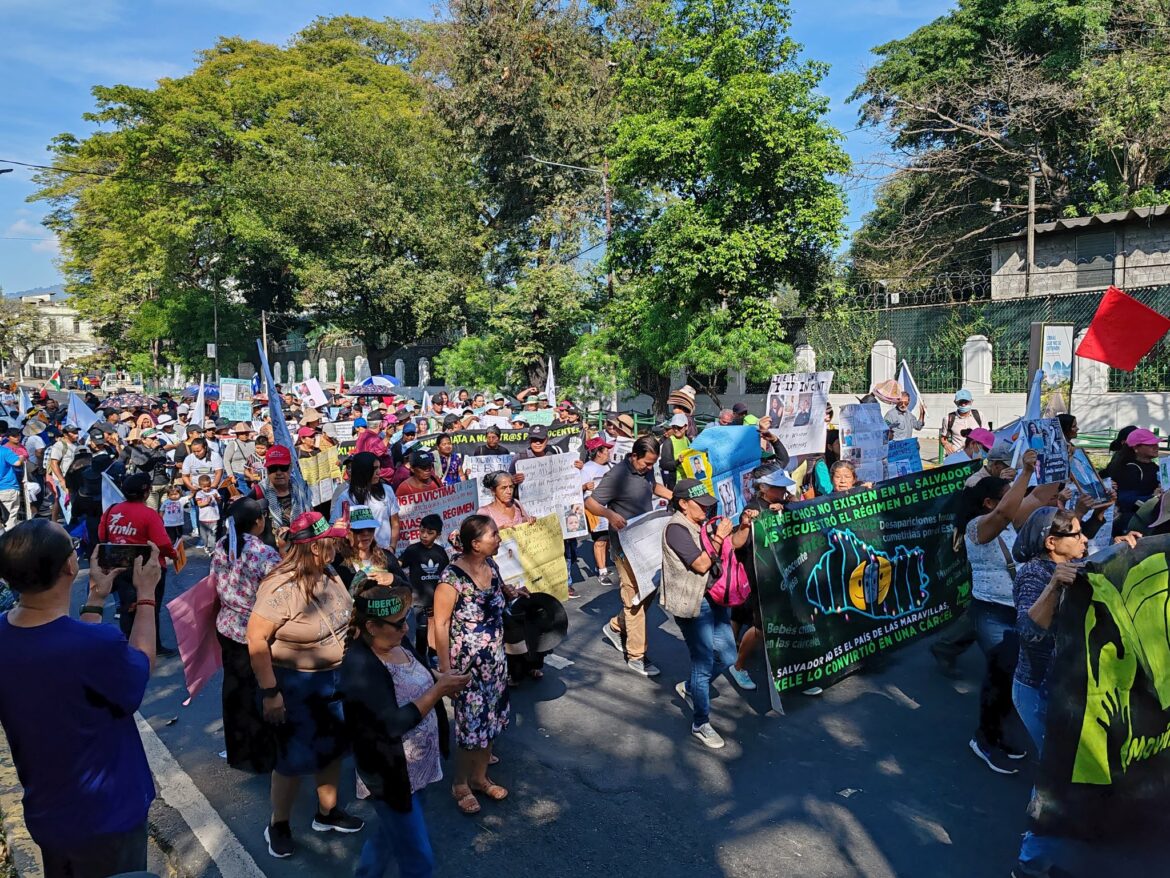 Organizaciones opositoras marcharon este domingo: «Estamos en una etapa de resistencia»