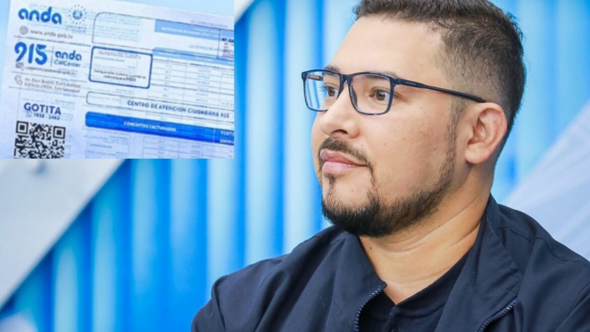 Presidente de ANDA confirma que son 770 mil las cuentas beneficiadas: «A quienes ya les llegó el recibo, no tienen que hacer nada, el descuento se aplica automáticamente»