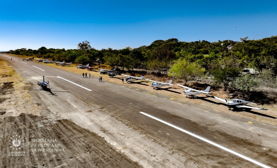 CEPA inauguró el Aeródromo El Jagüey, en Conchagua, La Unión