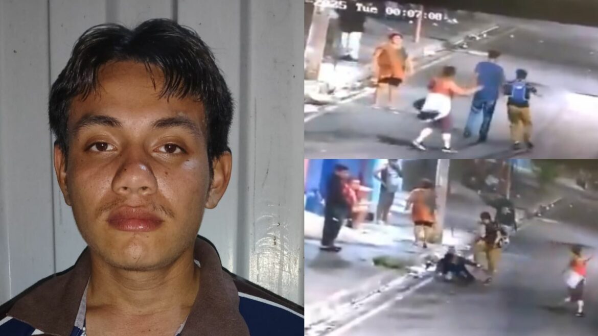 Agresión de hombre quedó grabado en cámaras de videovigilancia, enfrentará proceso penal por lesiones