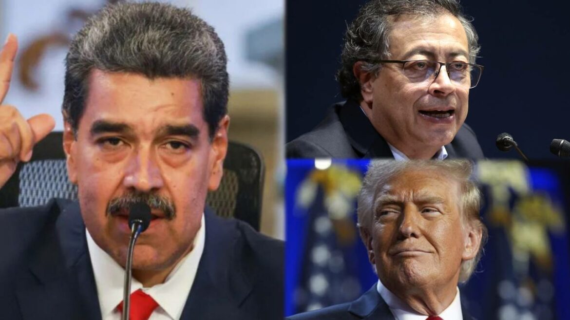 Maduro ofrece apoyo a Petro y Colombia tras intercambio de sanciones con Trump y Estados Unidos