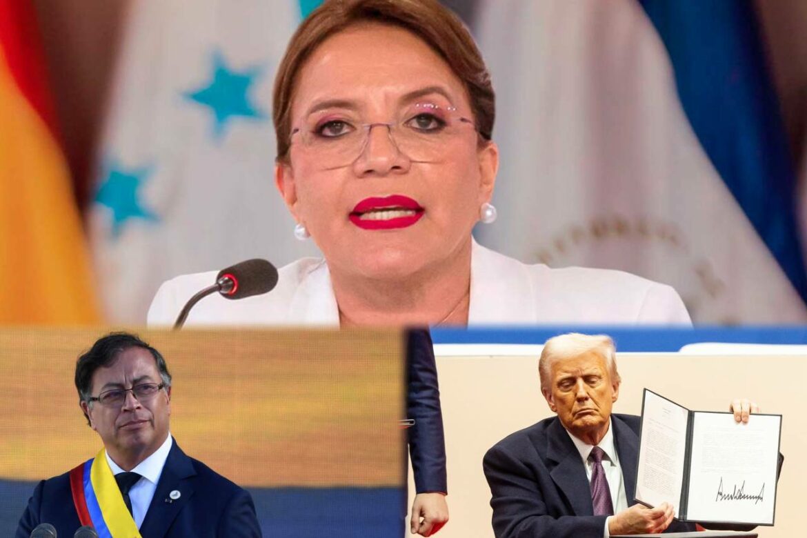 Xiomara Castro convoca urgentemente a Asamblea Extraordinaria por conflicto entre Petro y Trump