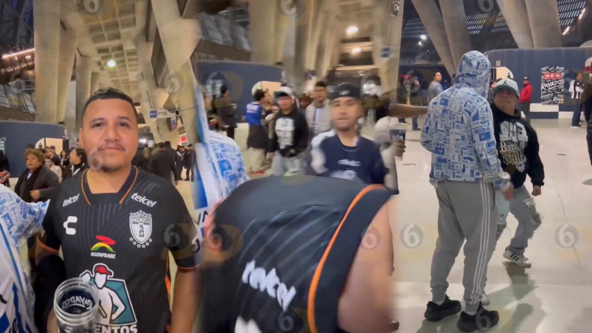 MÉXICO: Agreden a un fanático del Pachuca en medio de una entrevista