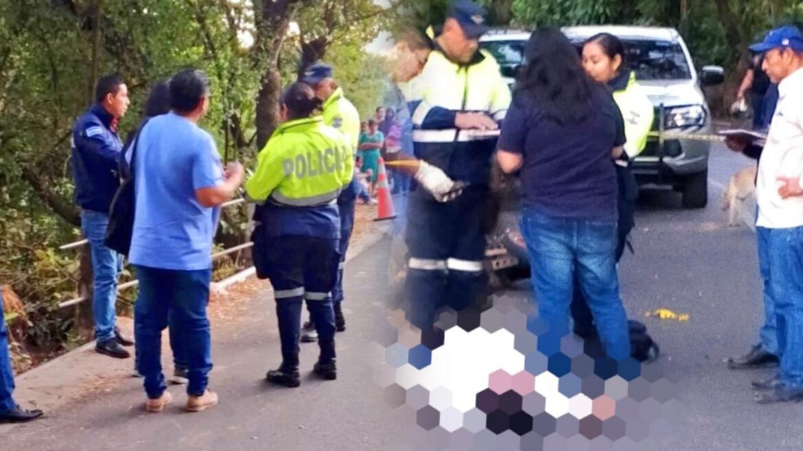 Motociclista fallece en San Pedro Perulapán, Cuscatlán