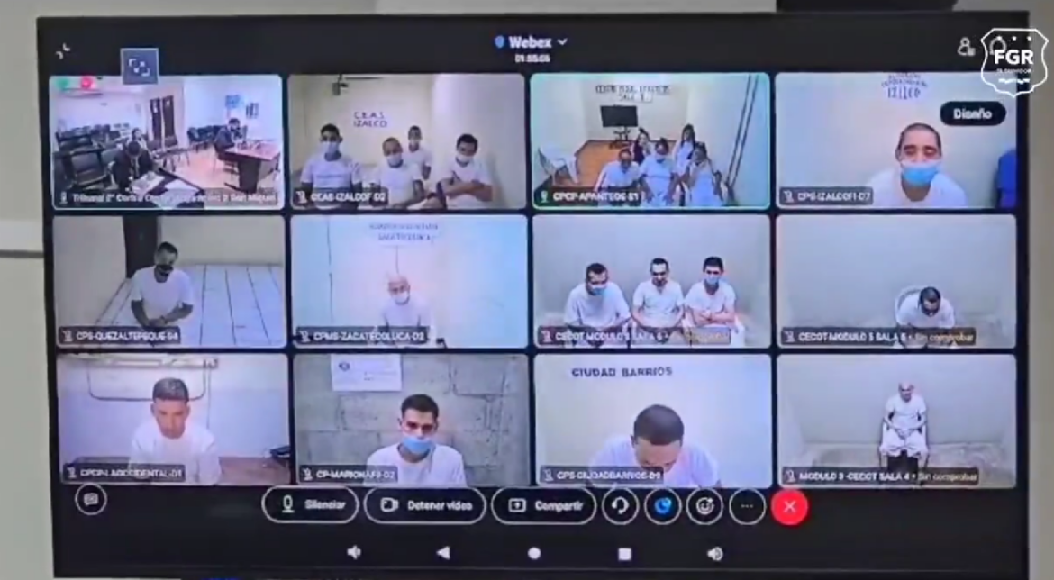 Pandilleros de la MS enfrentan juicio por conspiración de homicidio y extorsión cometidos en el distrito de Jiquilisco