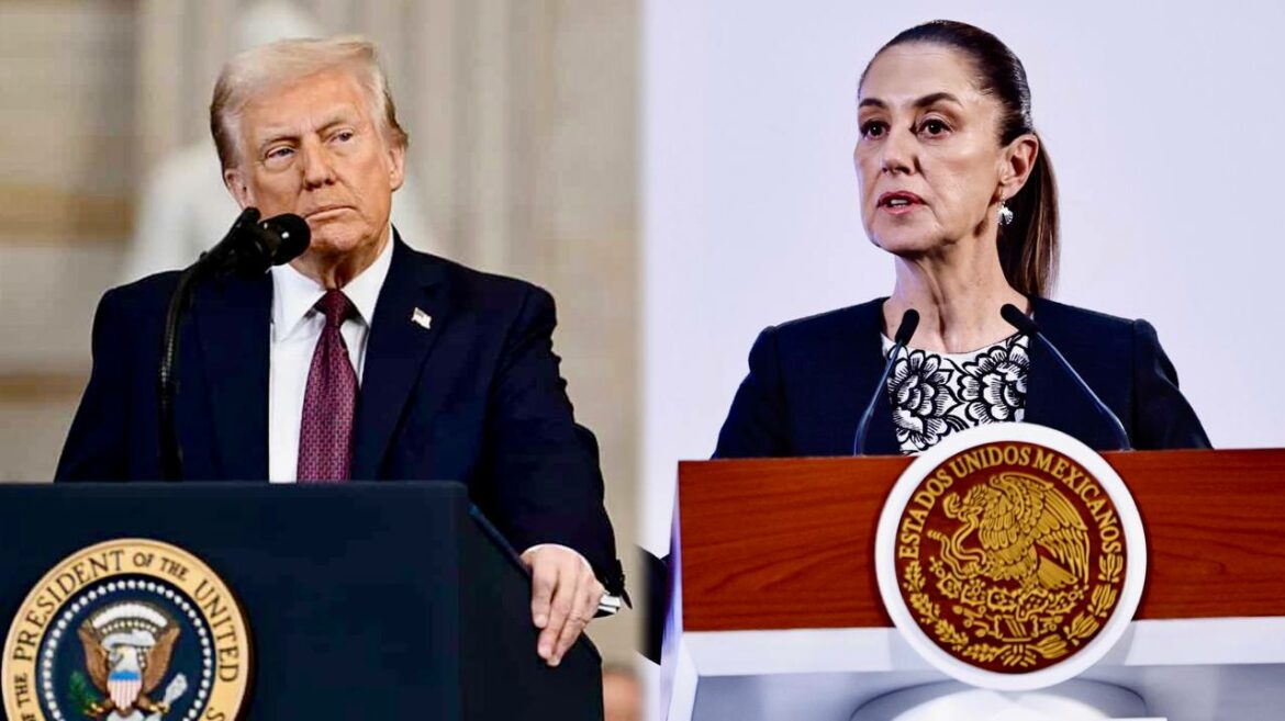 Estados Unidos suspende arancel a México tras reunión entre Trump y Sheinbaum