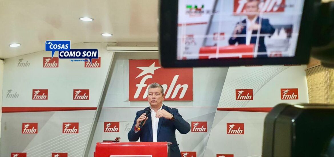 Dirigente del FMLN descarta crisis económica en el partido y llama a la militancia a trabajar ad-honorem