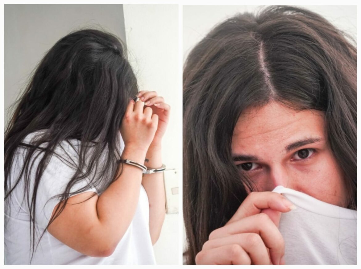 Detención provisional para “Romina” por hurto y daños en perjuicio de la PNC