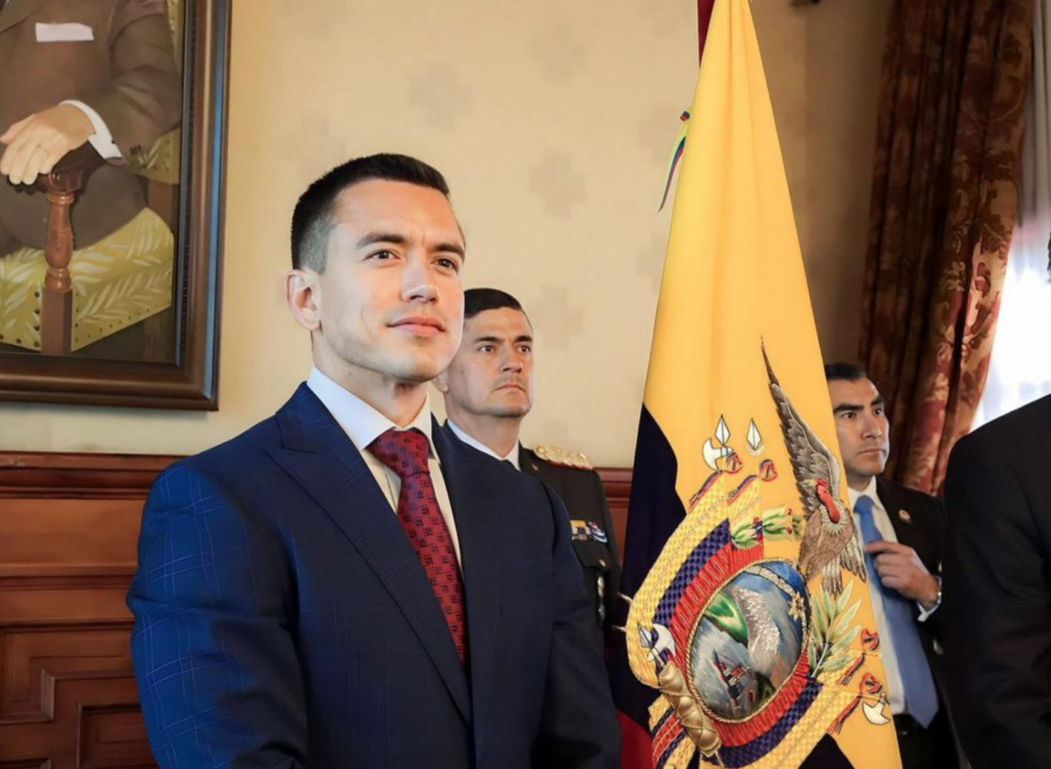 Daniel Noboa asegura que hubo irregularidades en el conteo de votos