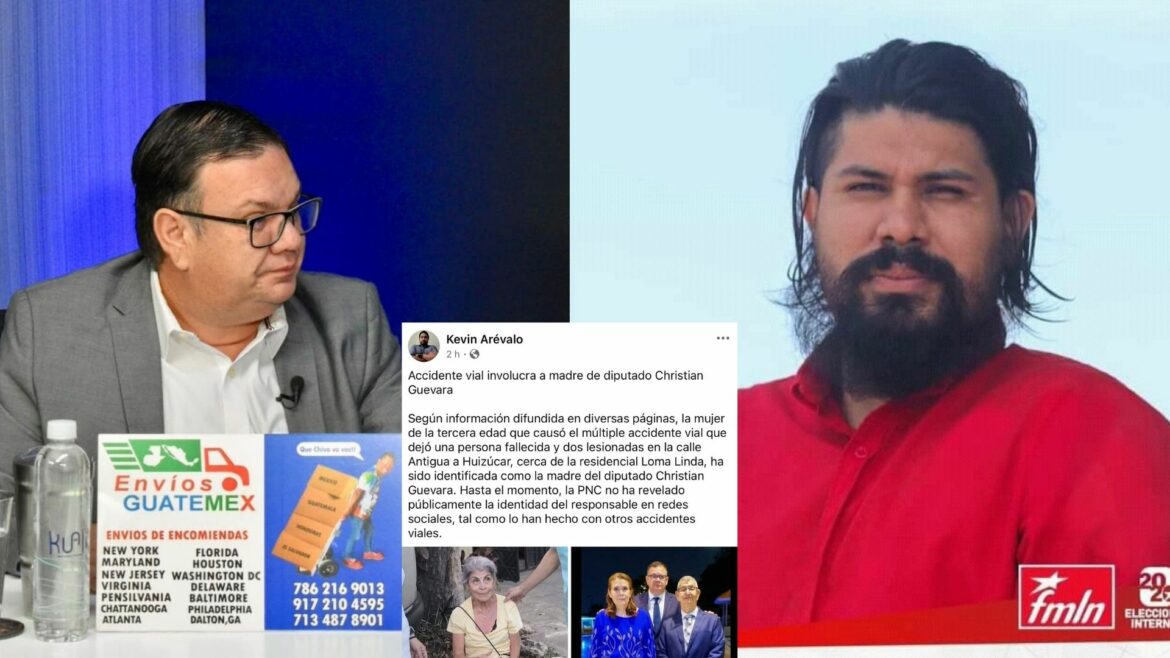 Militante del FMLN se disculpó públicamente por haber difundido información falsa sobre el diputado Guevara y su familia
